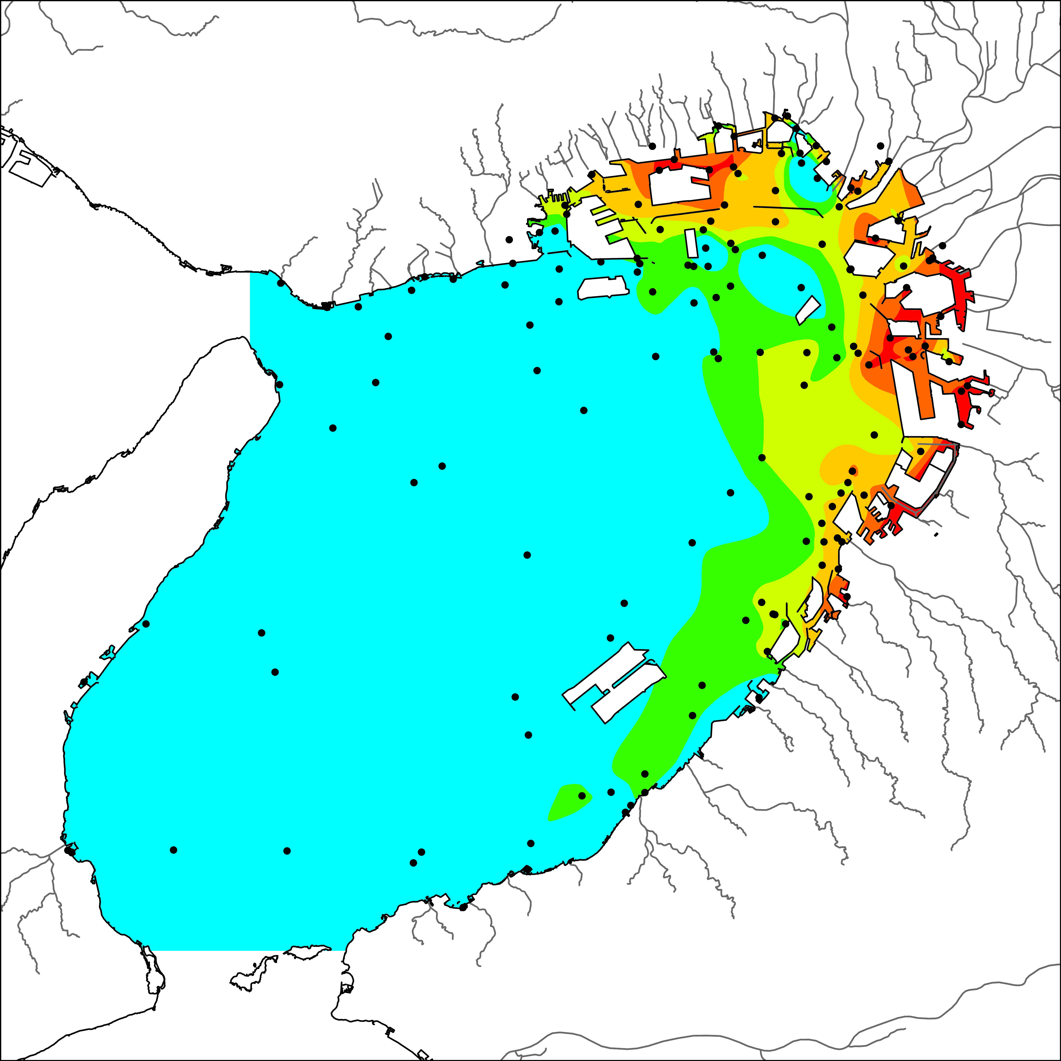 水平分布図 DO 令和6年度