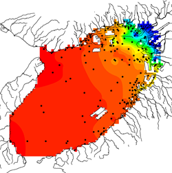 水平分布図 塩分 令和7年度